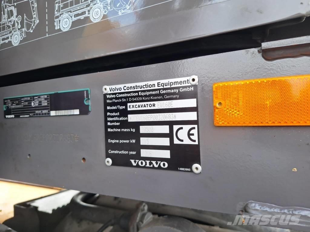 Volvo EW 160 E Hjulgrävare