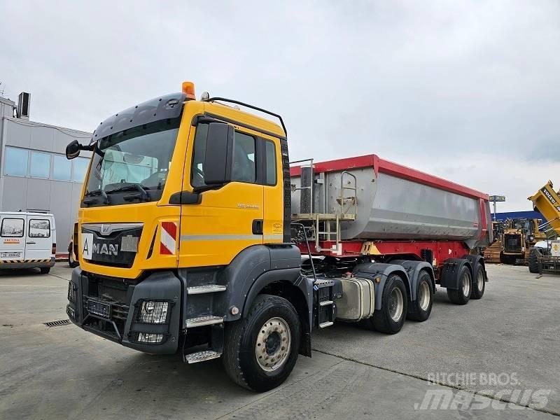 MAN TGS 26.480 Tippbilar