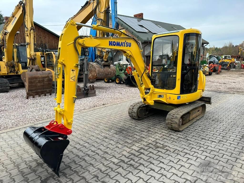 Komatsu PC 27 R-8 Minigrävare < 7t