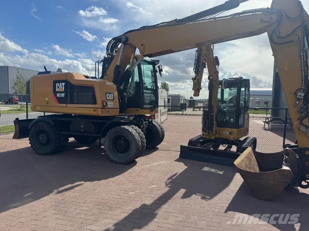 CAT 318 Hjulgrävare