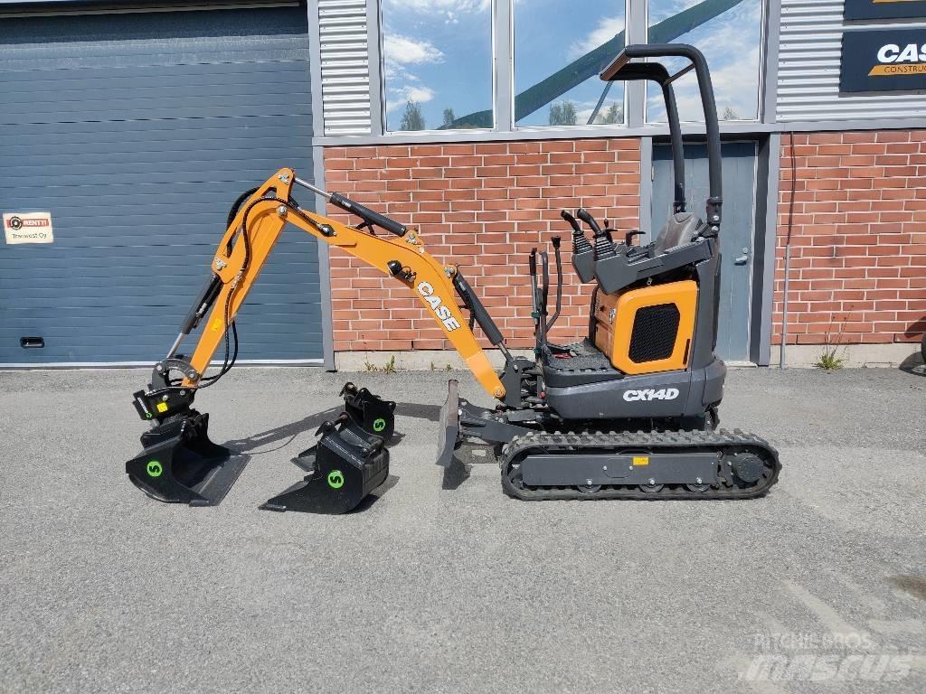 CASE CX 14 D Minigrävare < 7t
