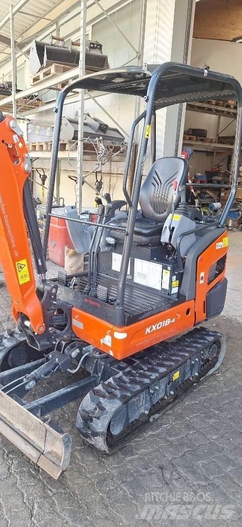 Kubota KX 018-4 Minigrävare < 7t