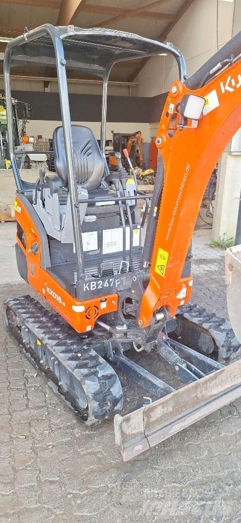 Kubota KX 018-4 Minigrävare < 7t