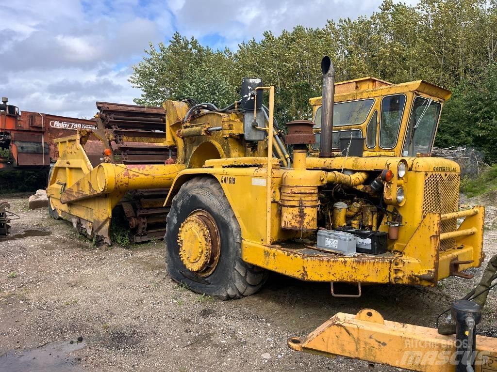 CAT 619 Schaktvagnar