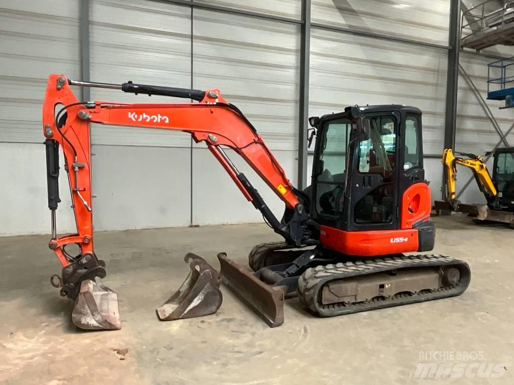 Kubota U 55-4 Minigrävare < 7t