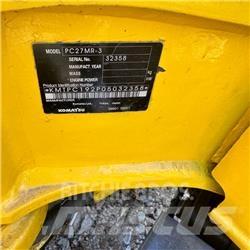 Komatsu PC 27 Bandgrävare