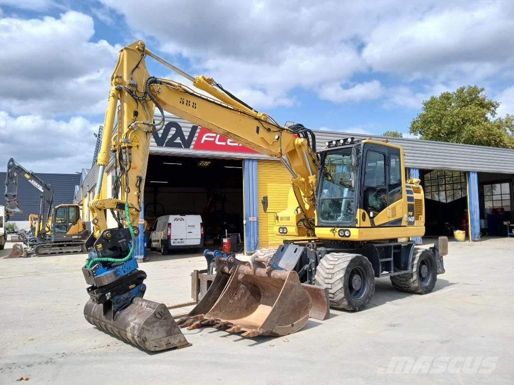 Komatsu PW 148-11 Hjulgrävare