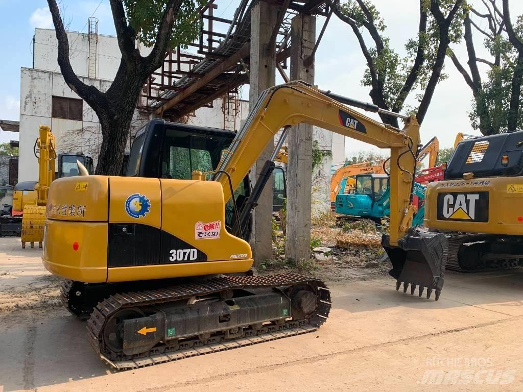 CAT 307D Midigrävmaskiner 7t - 12t