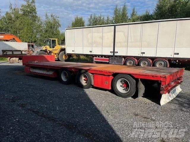 HRD pokkakärry Låg lastande semi trailer