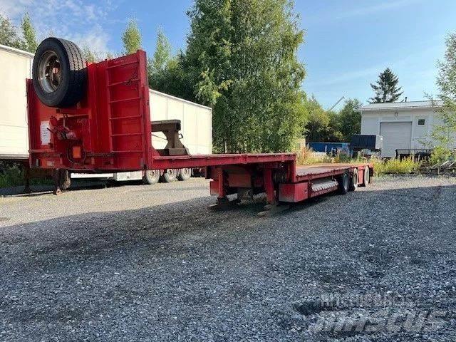 HRD pokkakärry Låg lastande semi trailer