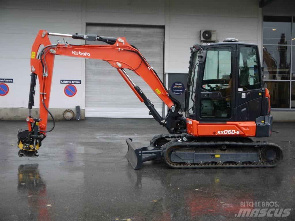 Kubota KX 060-5 Minigrävare < 7t