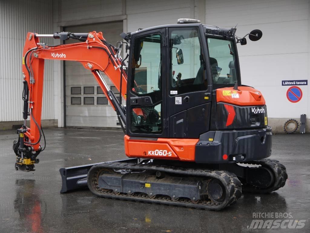 Kubota KX 060-5 Minigrävare < 7t