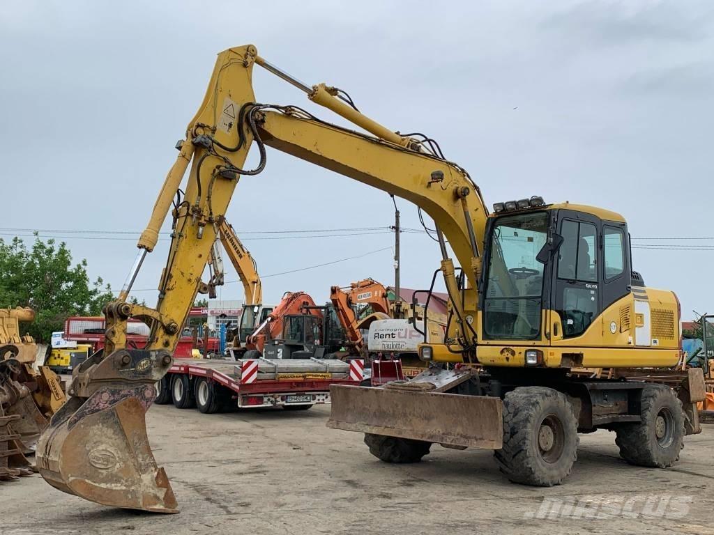 Komatsu PW 140-7 Hjulgrävare