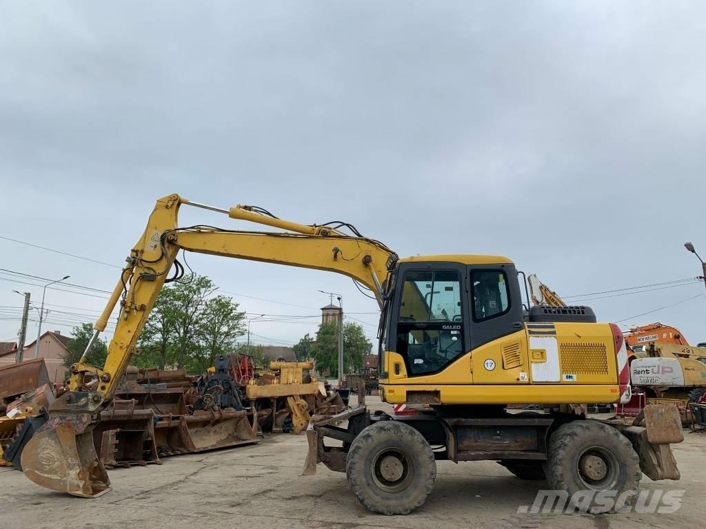 Komatsu PW 140-7 Hjulgrävare