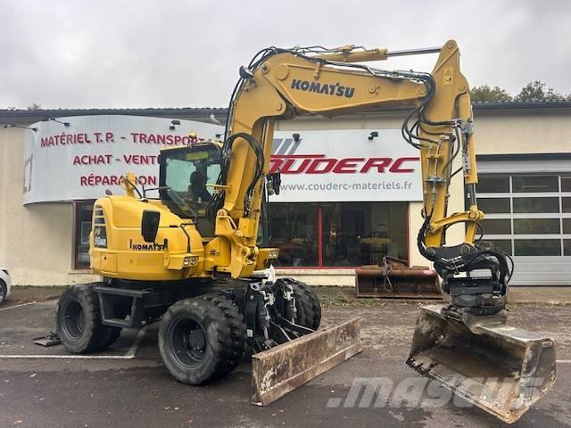 Komatsu PW 98 MR Hjulgrävare