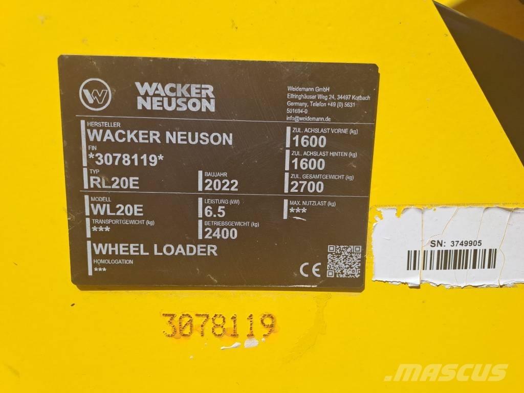 Wacker Neuson WL20e Hjullastare