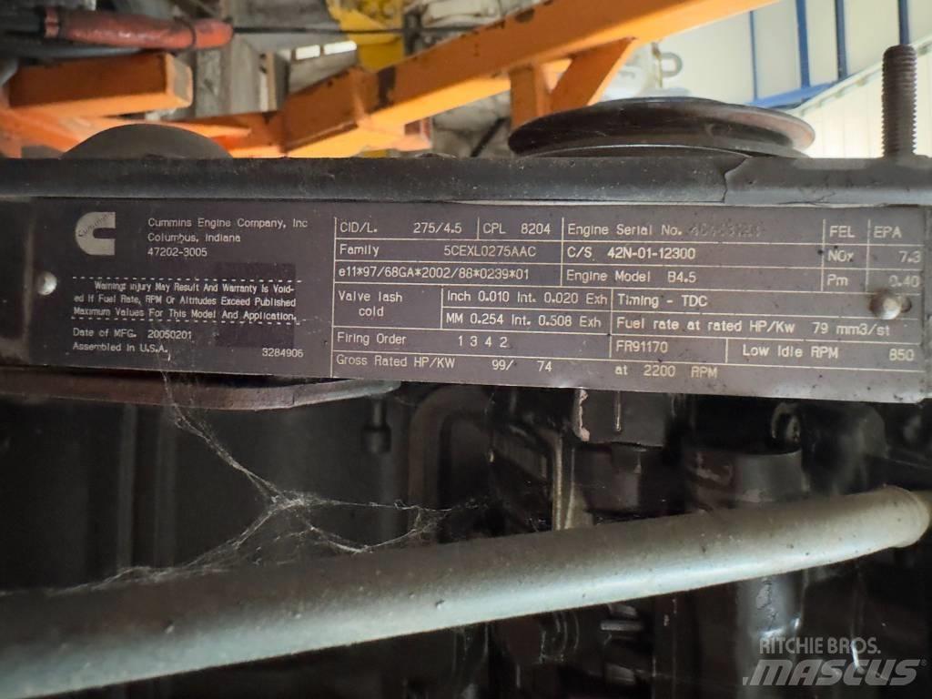 Cummins B 4.5 ENGINE Motorer