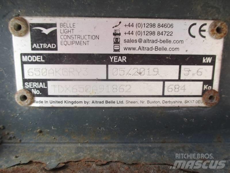 Altrad TDX650A Andra vältar