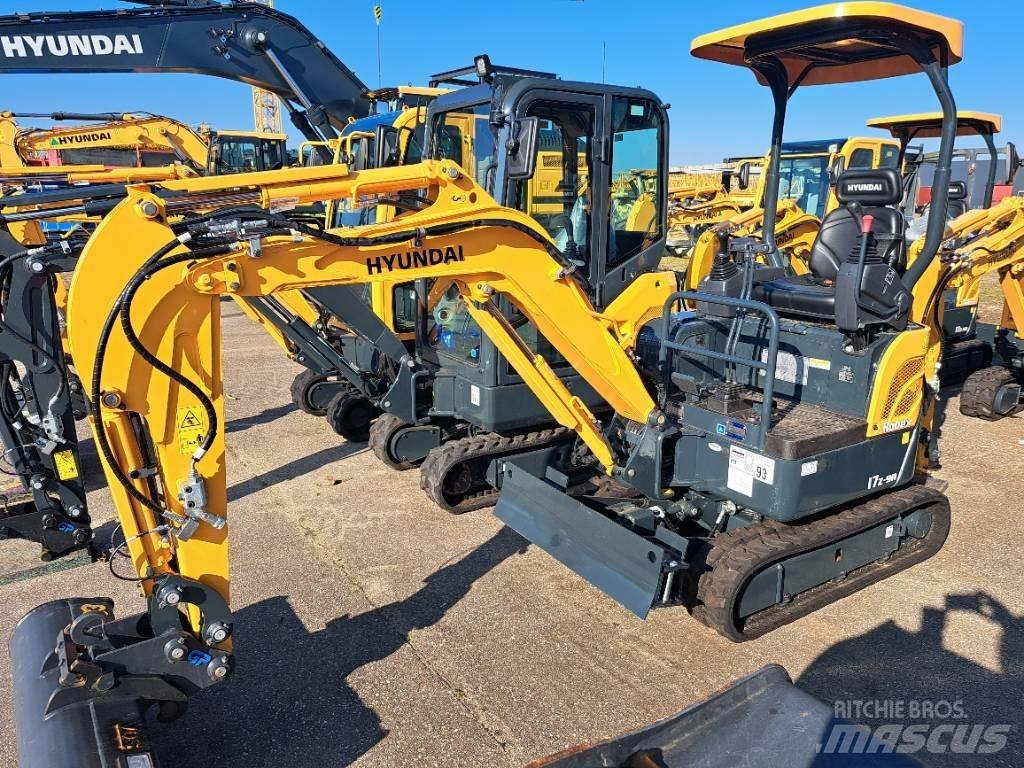 Hyundai R17Z-9AK Minigrävare < 7t