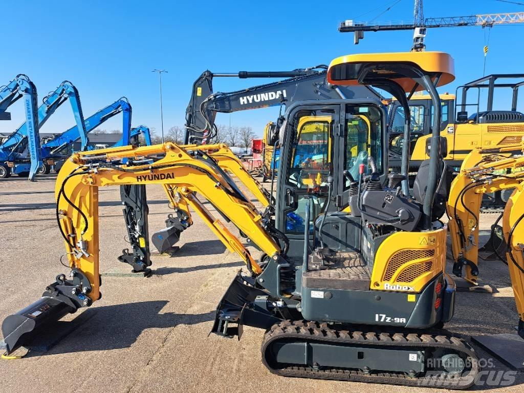 Hyundai R17Z-9AK Minigrävare < 7t