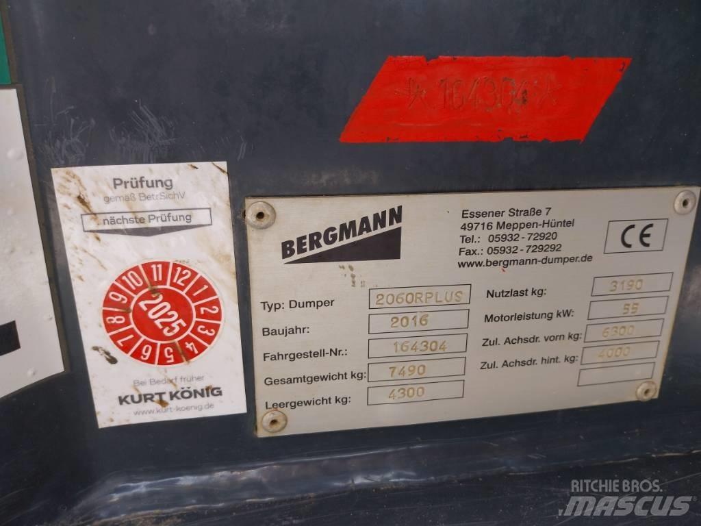 Bergmann 2060 R Plus Midjestyrd dumper
