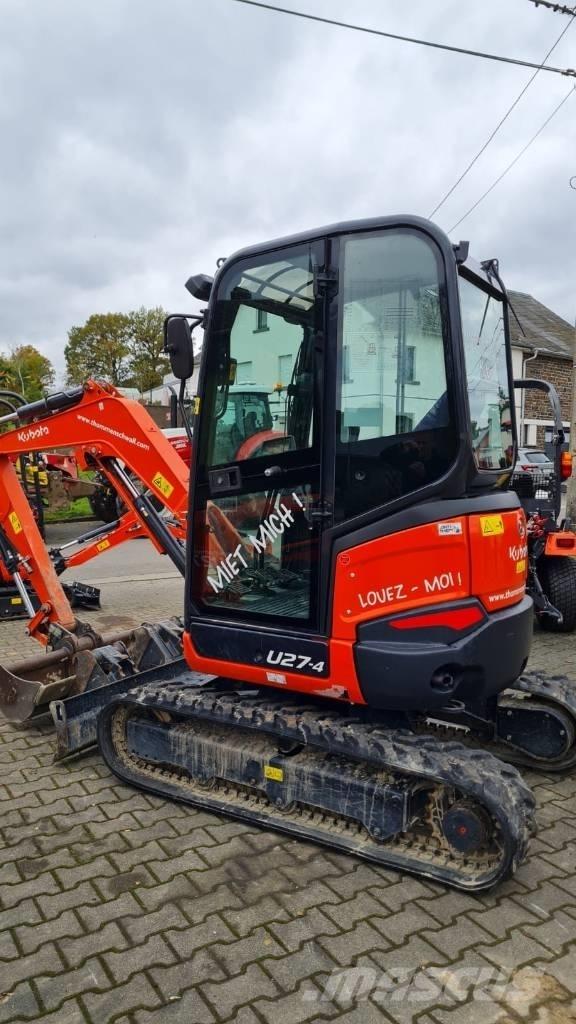 Kubota U 27-4 Minigrävare < 7t