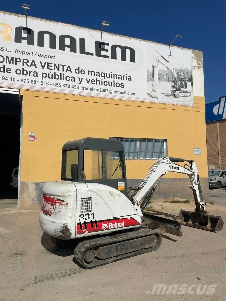 Bobcat 331 Minigrävare < 7t