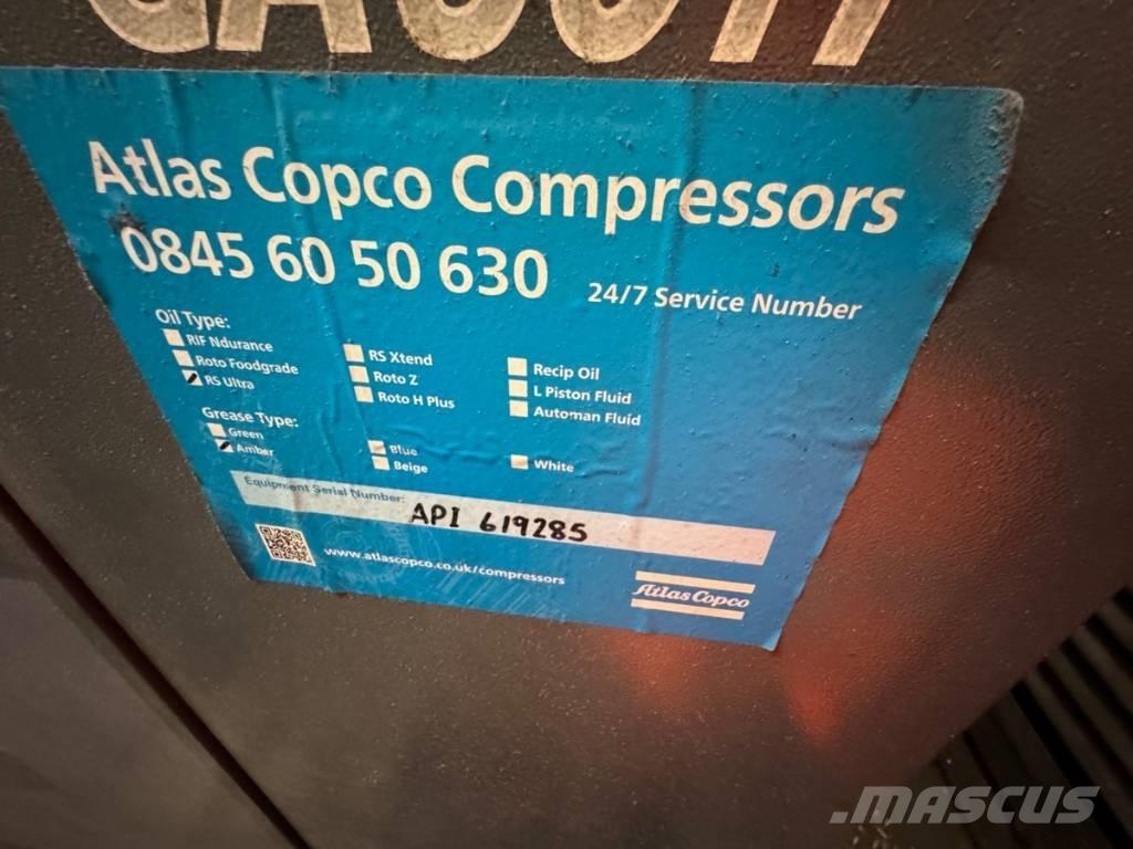 Atlas Copco GA90FF Entreprenad - Övrigt