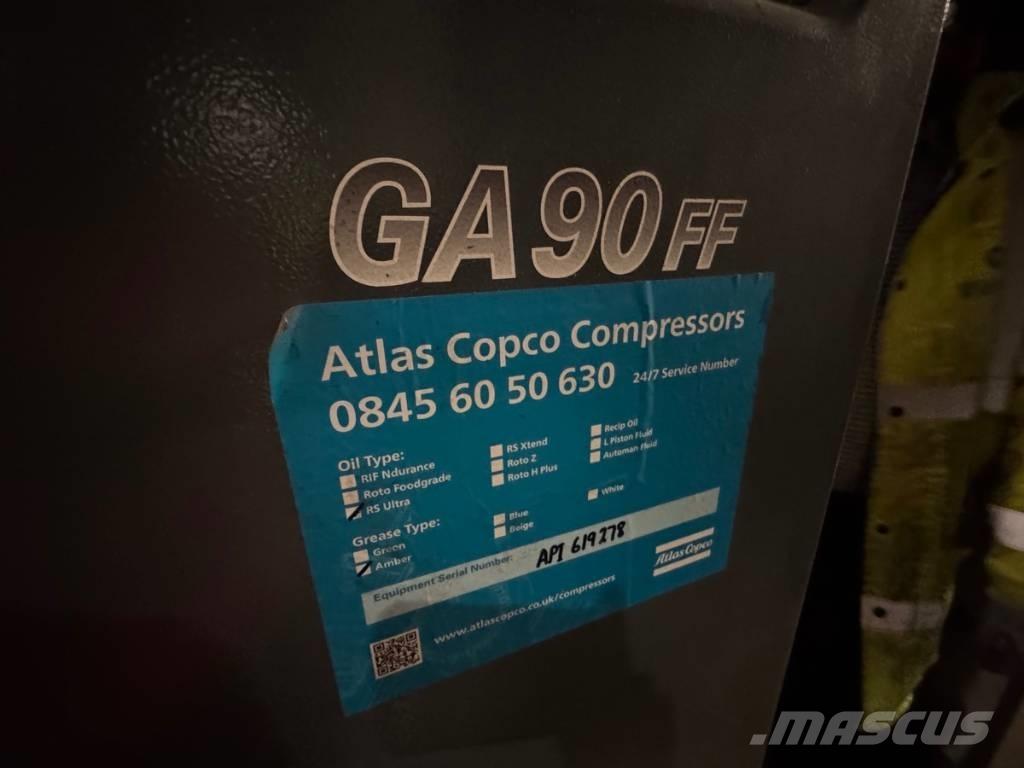 Atlas Copco GA90FF Entreprenad - Övrigt