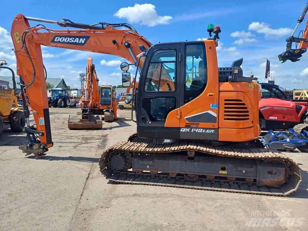 Doosan DX140LC-7K Bandgrävare
