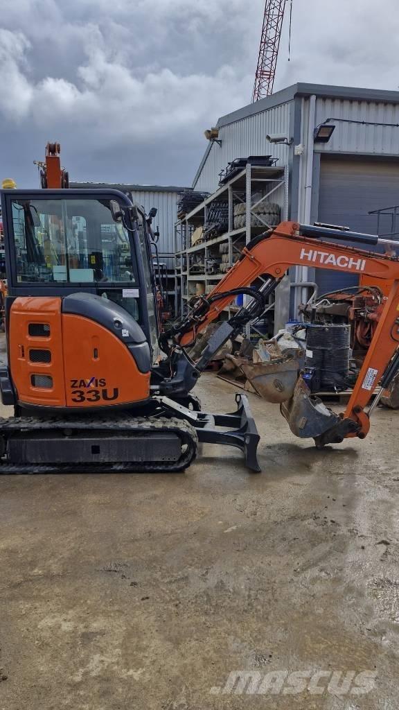 Hitachi ZX 33 U-6 Minigrävare < 7t