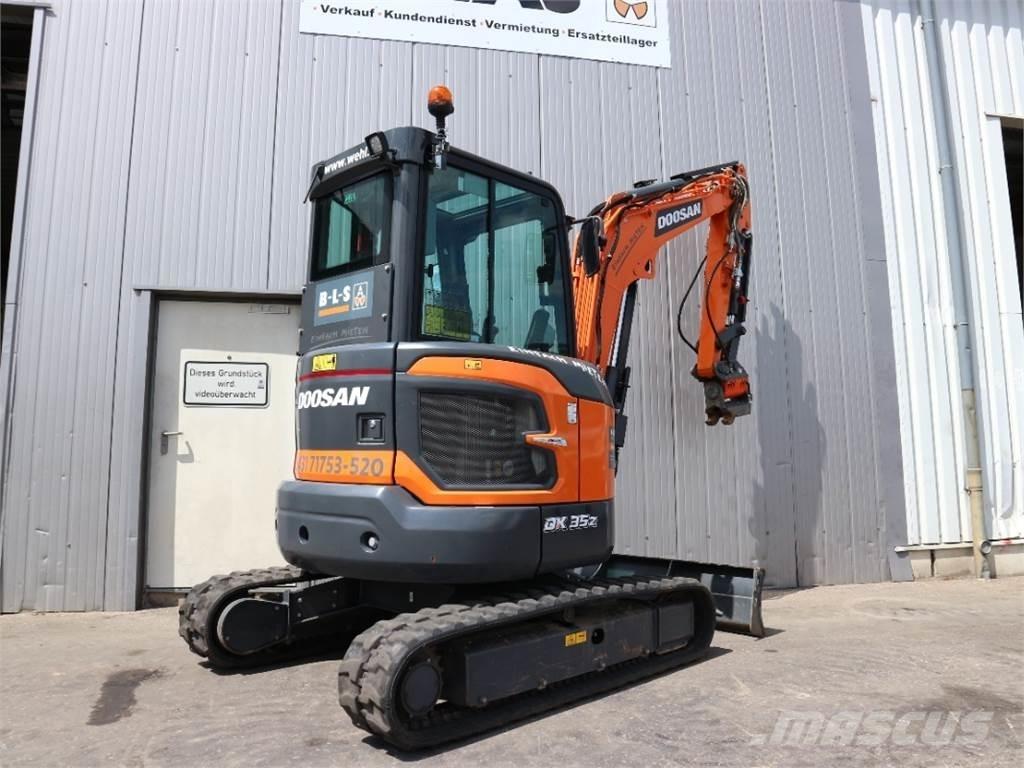 Doosan DX35Z-7 Minigrävare < 7t