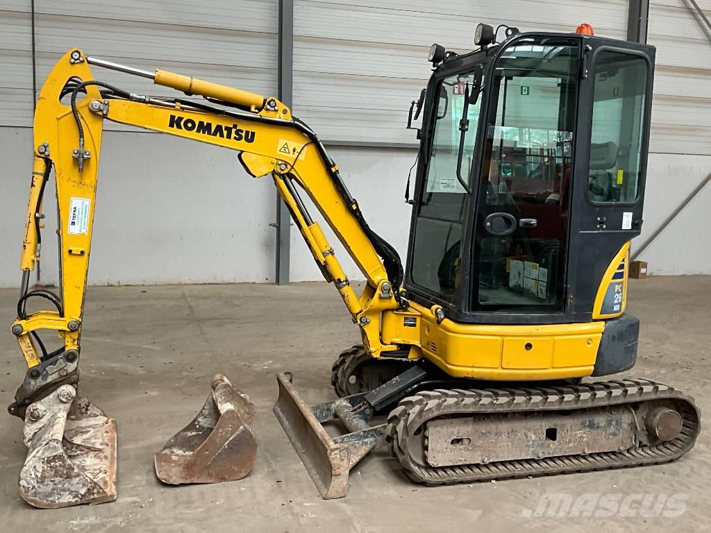 Komatsu PC 26 MR-3 Minigrävare < 7t