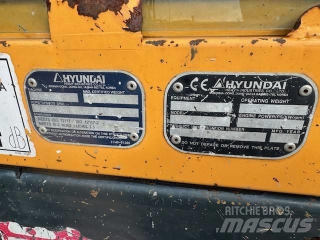 Hyundai Robex 27 Z-9 Minigrävare < 7t