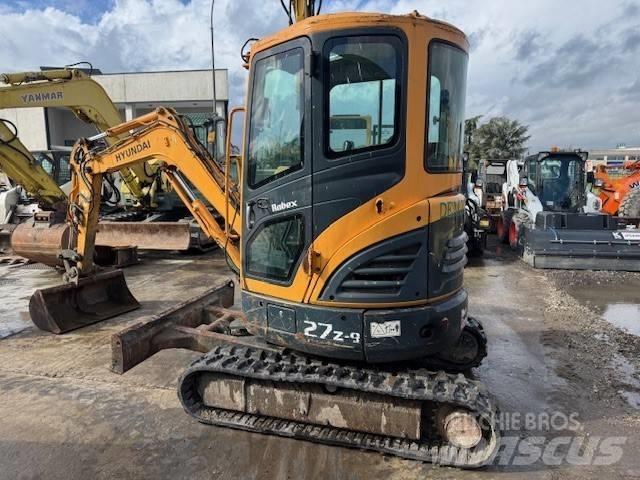 Hyundai Robex 27 Z-9 Minigrävare < 7t