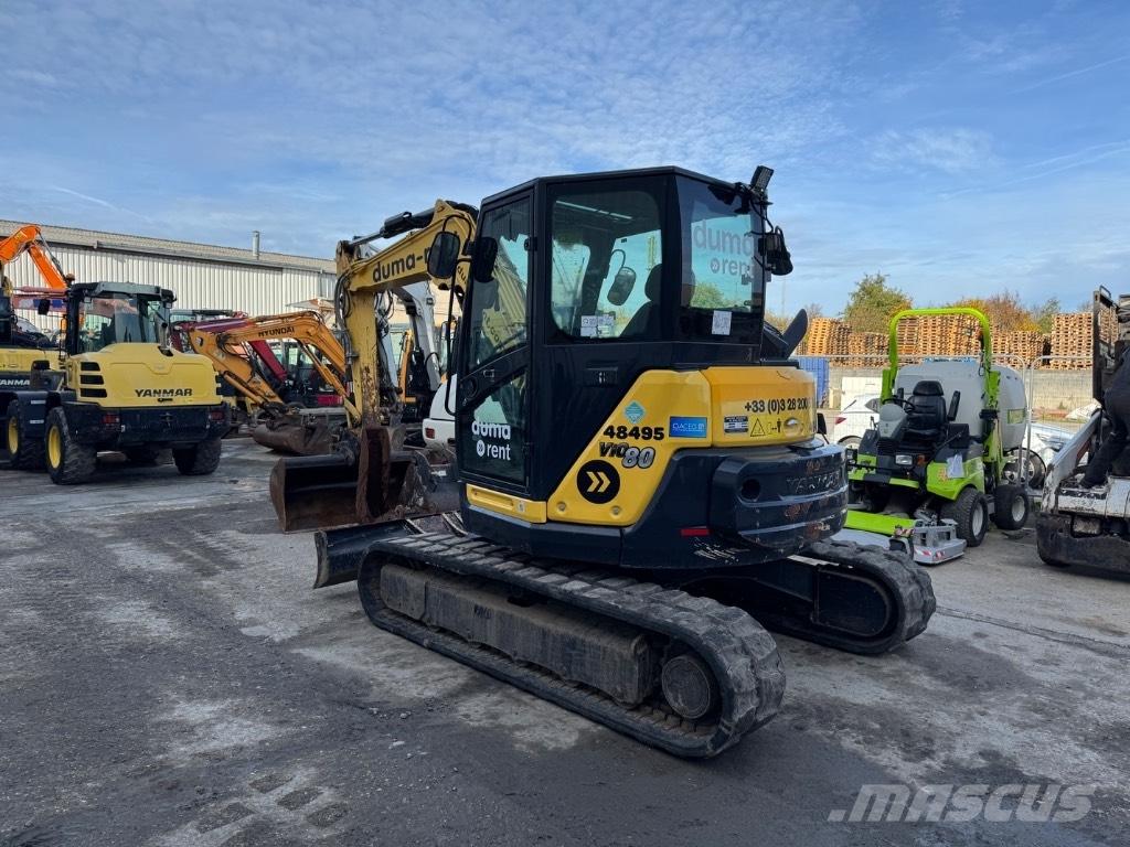 Yanmar VIO80 (AH744) Midigrävmaskiner 7t - 12t