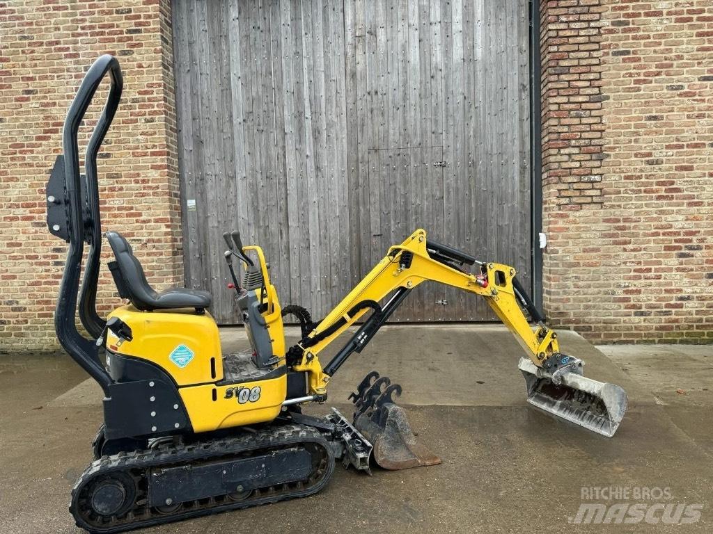 Yanmar SV 08 Minigrävare < 7t