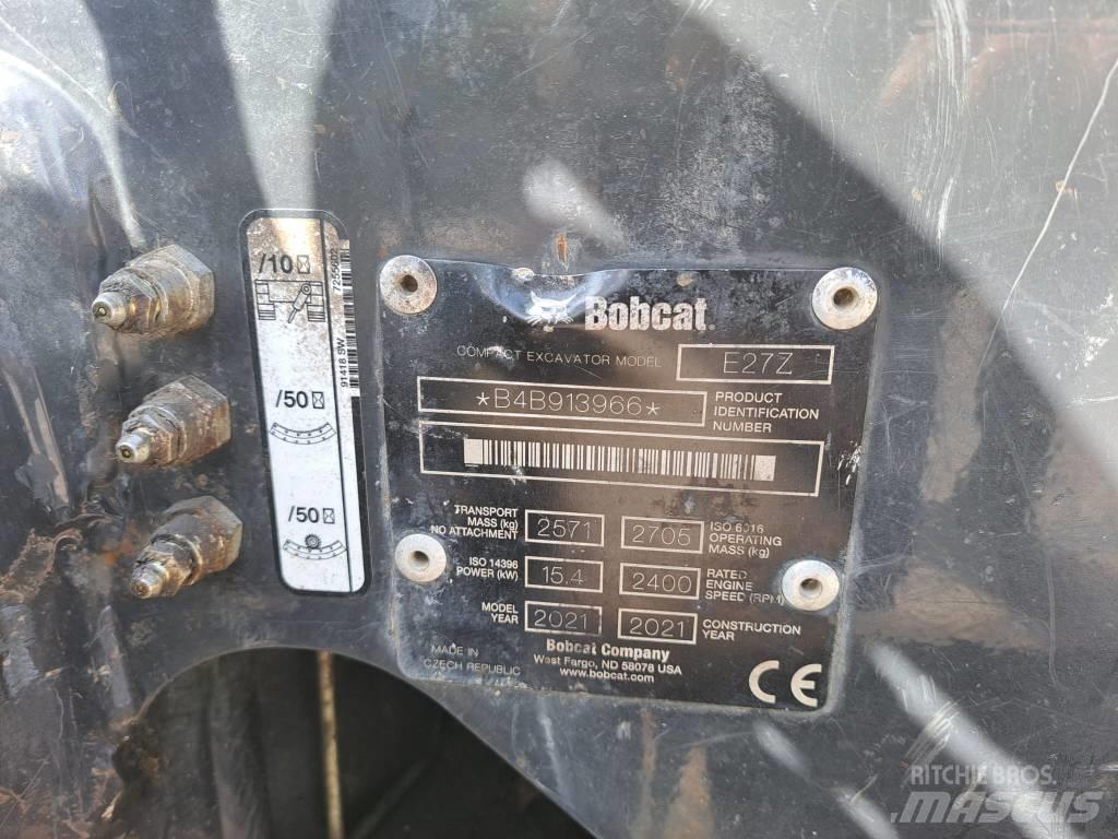 Bobcat E 27 Z Minigrävare < 7t