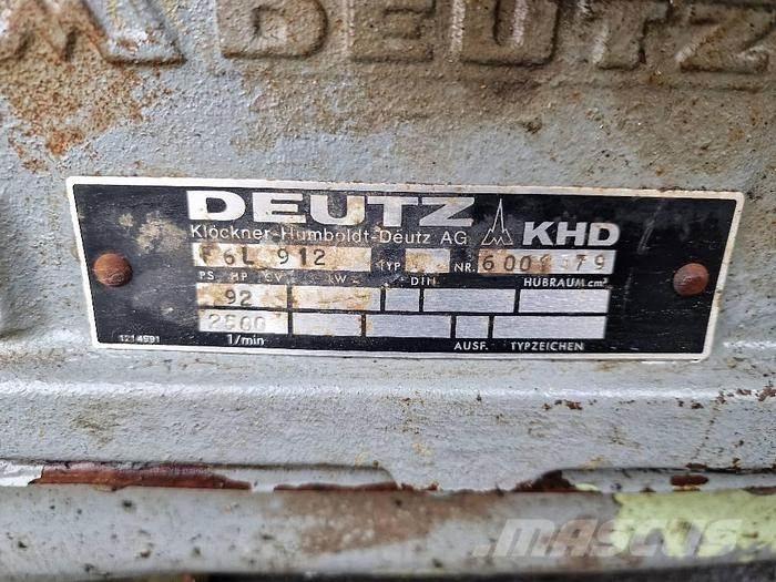  Engines F6L912 Transport - Övriga