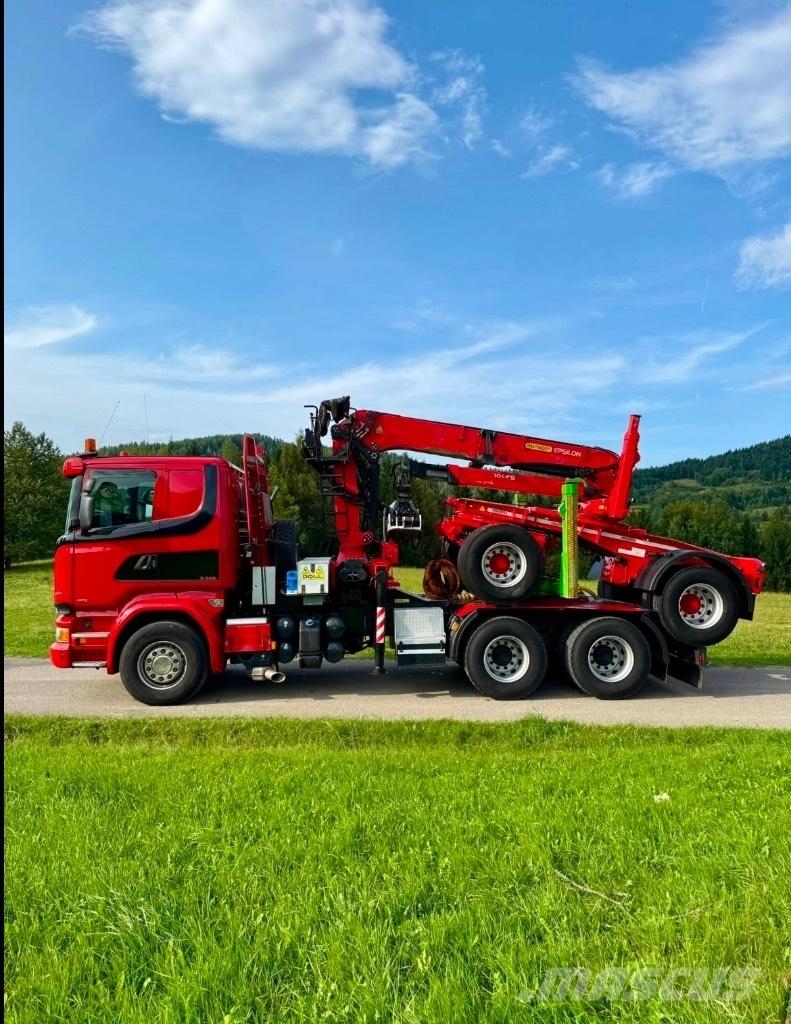 Scania R580 V8 6x4 Timmerbilar