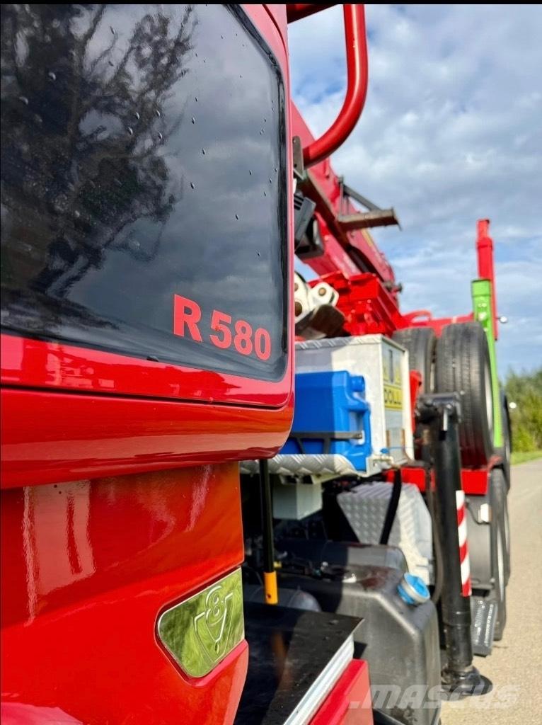 Scania R580 V8 6x4 Timmerbilar