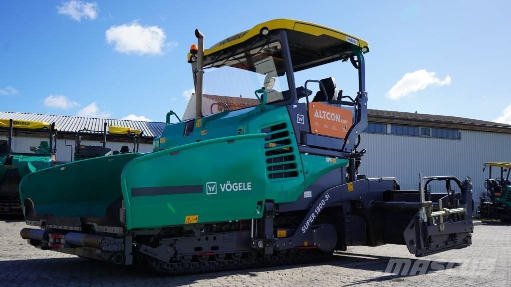 Vögele SUPER 1800-3I Asfaltsläggningsmaskiner