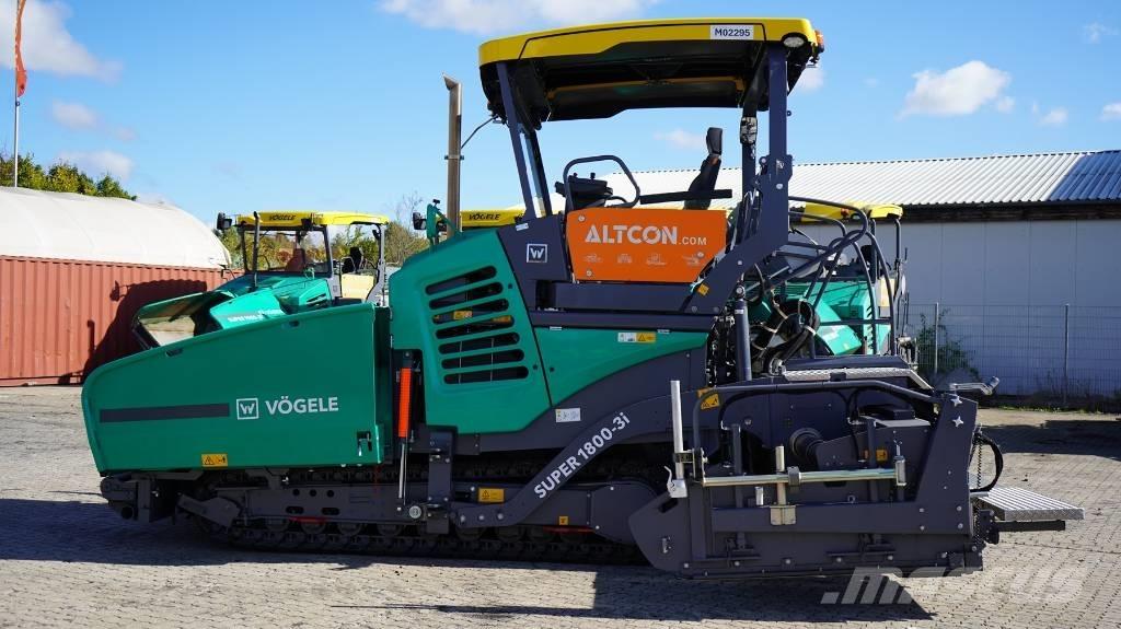 Vögele SUPER 1800-3I Asfaltsläggningsmaskiner