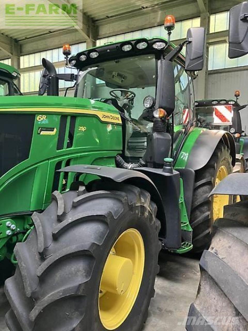 John Deere 6r 250 Traktorer