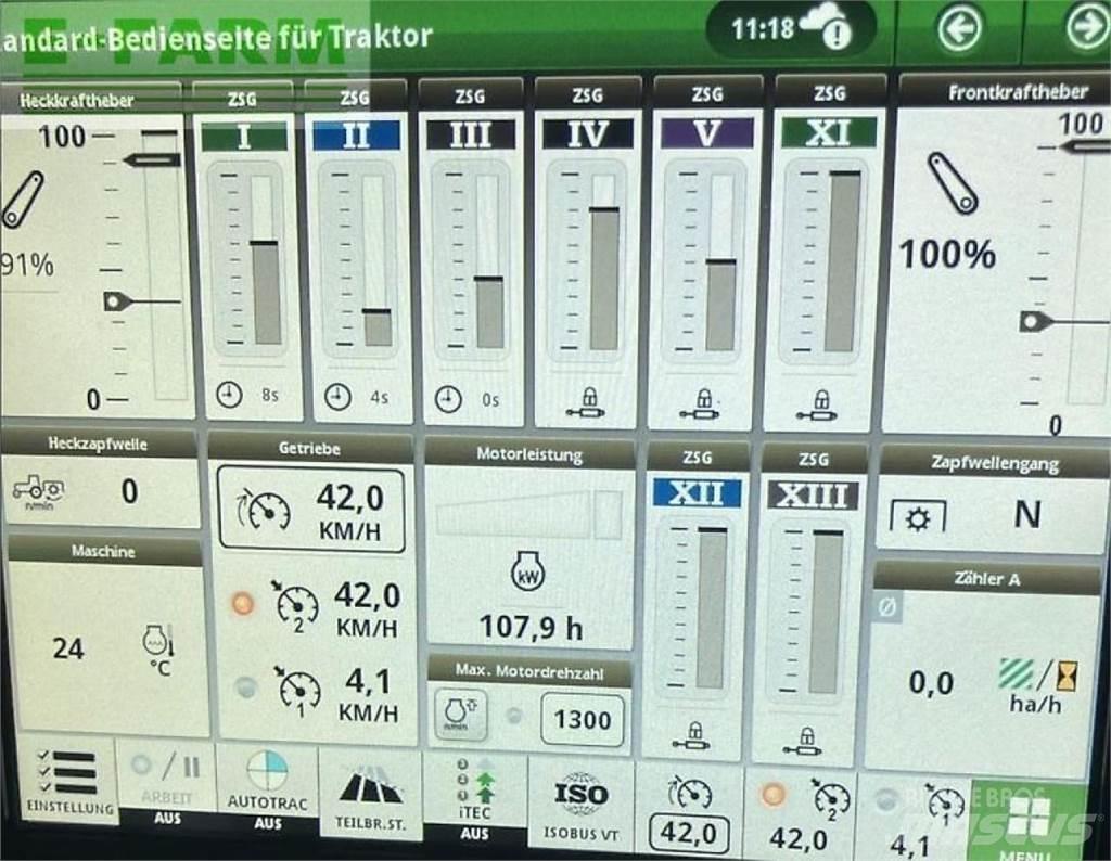 John Deere 6r 250 Traktorer