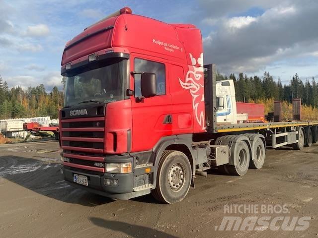 Scania R420, 6x2 Dragbilar