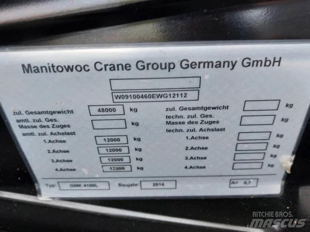 Grove GMK4100L Allterrängkranar
