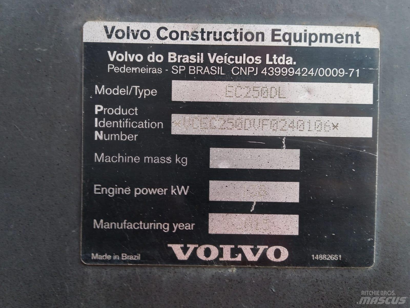 Volvo EC 250 D L Bandgrävare