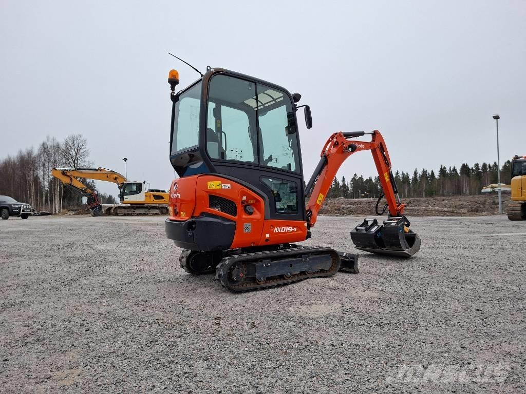 Kubota KX019-4 Minigrävare < 7t