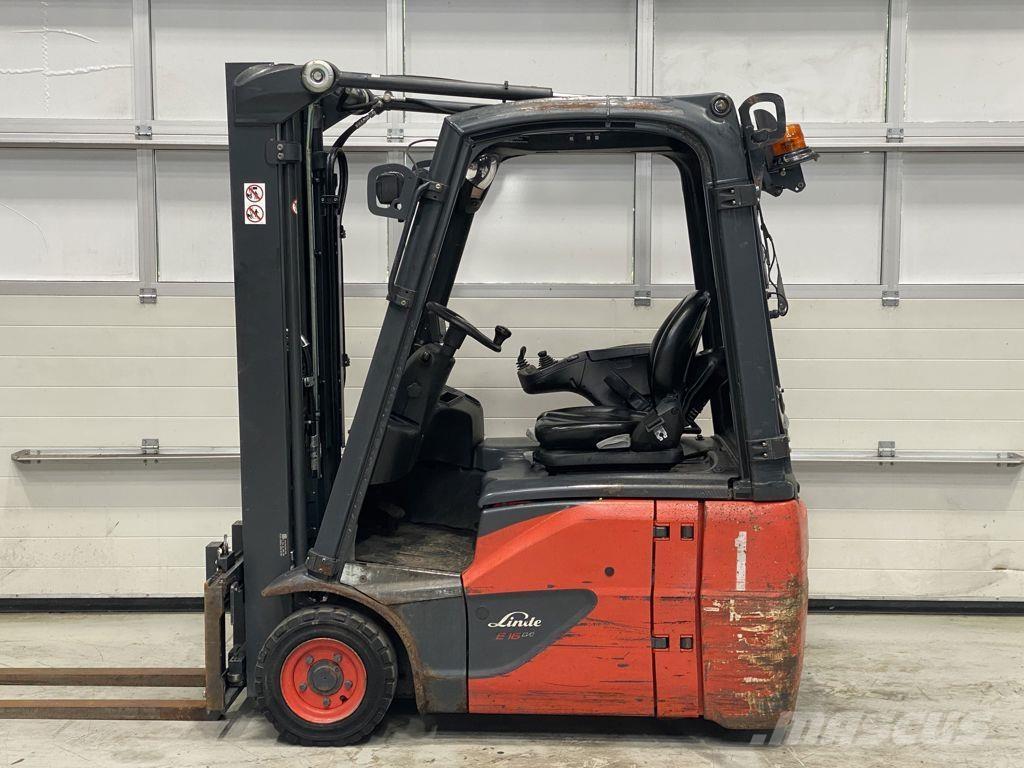 Linde E16C-02 Elmotviktstruckar